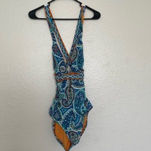 Trina Turk swimsuit one piece size 12